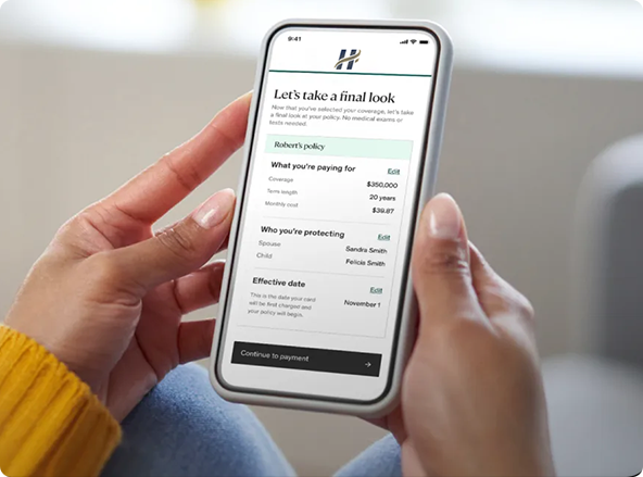 A Seamless Experience from  Application to Approval